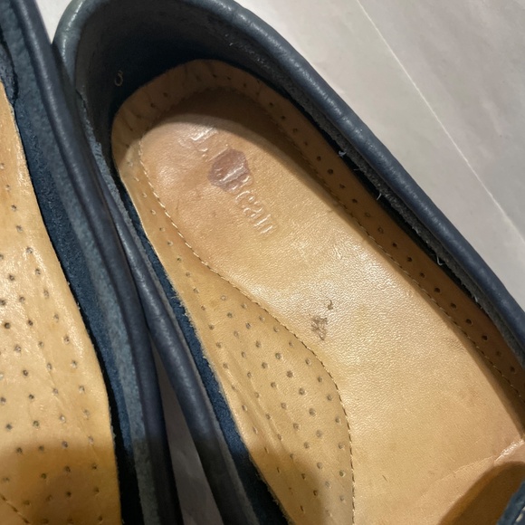 Blue leather shoes - Picture 4 of 15